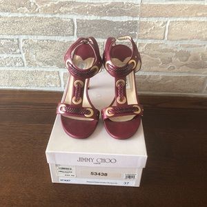 Jimmy Choo Watersnake Sandals